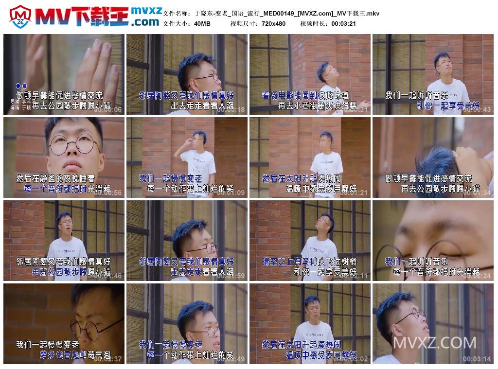 于晓东-变老_国语_流行_MED00149